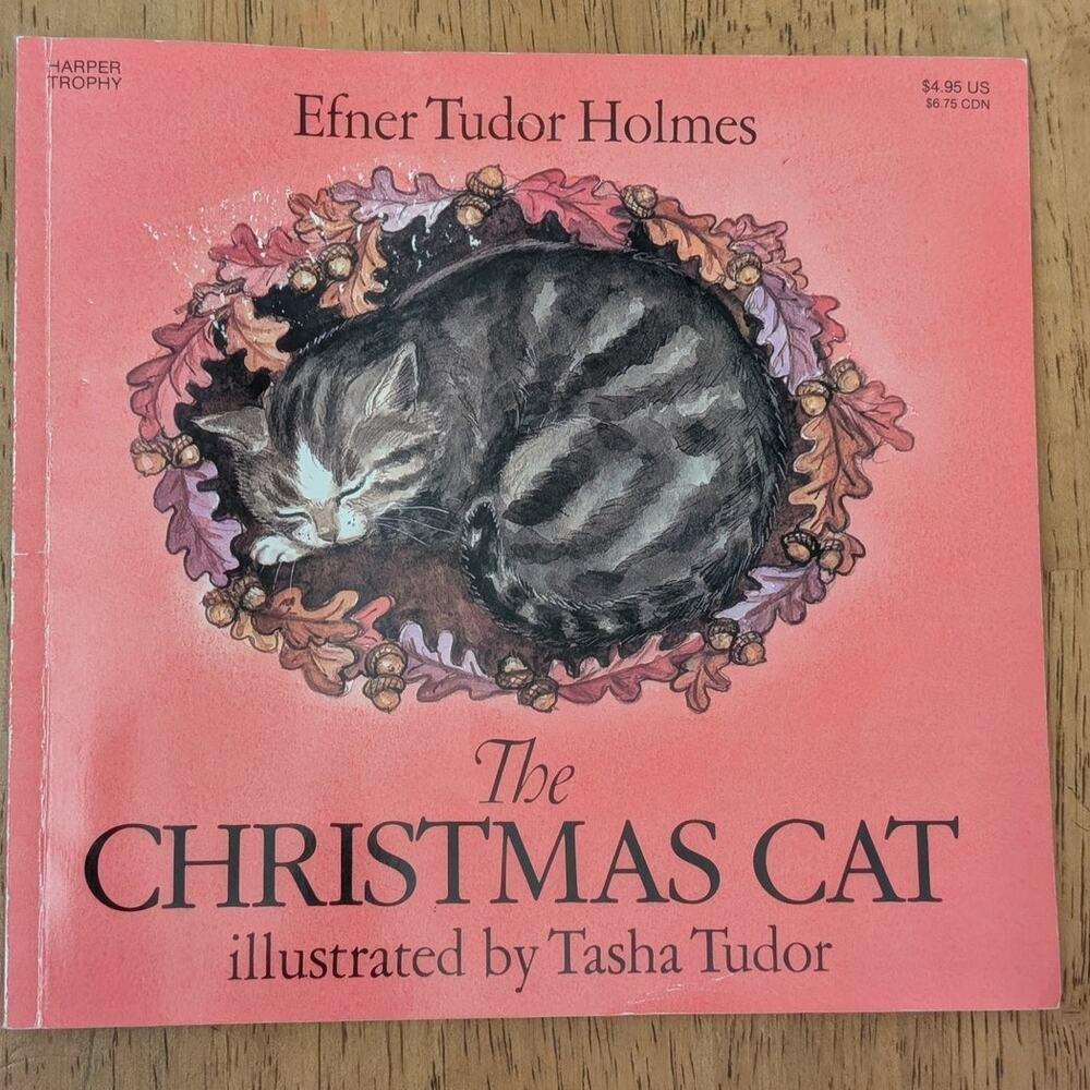 The Christmas Cat Soft Cover Book Efner Tudor Holmes